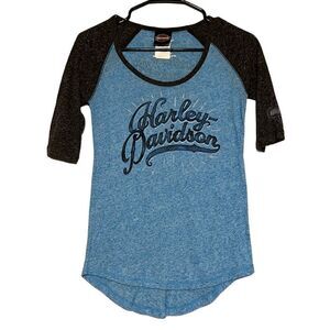 Harley Davidson T-Shirt Women's Size XS Denver Colorado